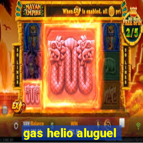 gas helio aluguel